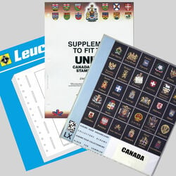 annual supplements for stamp albums
