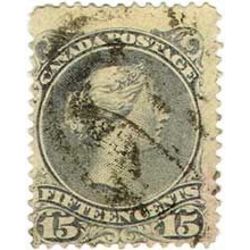 canada stamp 30iii pawnbroker variety 1 1868