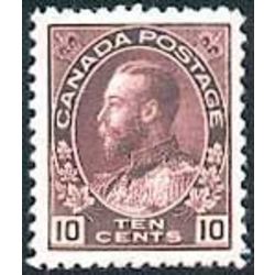 canada stamp 116a king george v reddish purple 1 1912
