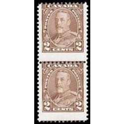 canada stamp 218 roi george v medallion brown 2 1935