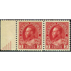 canada stamp 109iii pa king george v pyramid guide 6 1923