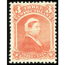 newfoundland stamp 33 victoria 3 1868  4