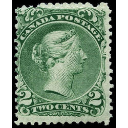 canada rare stamp 24 queen victoria 2 1868