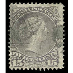 canada stamp 29iii queen victoria re entry 15 1874