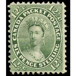 canada stamp 18 queen victoria 12 1859  6