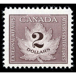 canada revenue stamp fcf4 consular fee 2 1949