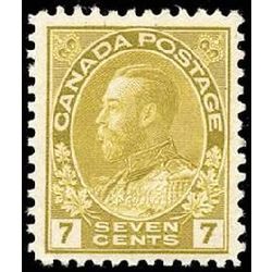 canada stamp 113a king george v 7 1915