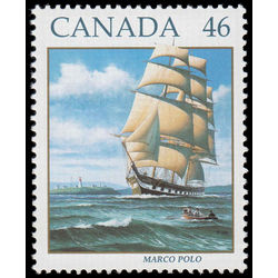 canada stamp 1779 the marco polo under full sail 46 1999