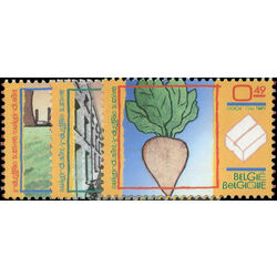 belgium stamp 2000 2 sugar industry 2004