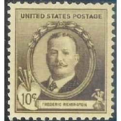 us stamp postage issues 888 frederic remington 10 1940