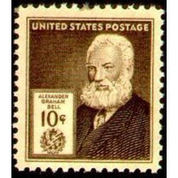 us stamp postage issues 893 alexander graham bell 10 1940