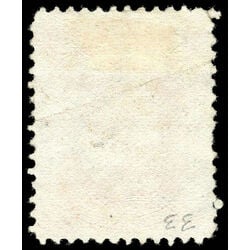 newfoundland stamp 33 queen victoria 3 1870 U VF 019