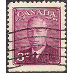 canada stamp 286bs king george vi 3 1950