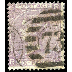 great britain stamp 45 queen victoria 1865