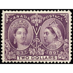canada stamp 62 queen victoria diamond jubilee 2 1897