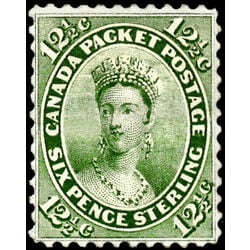 canada stamp 18 queen victoria 12 1859