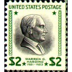 us stamp postage issues 833 harding 2 0 1938