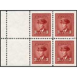 canada stamp bk booklets bk34d king george vi in airforce uniform 1942