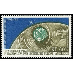 f s a t stamp c5 satellite 1962