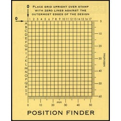 stamp position finder