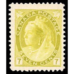 canada stamp 81 queen victoria 7 1902 M F VFNH 026
