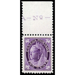 canada stamp 68 queen victoria 2 1897 M VFNH 019