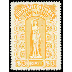 canada revenue stamp bcl55 law stamps 3 1958