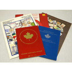 canada post annual stamp collections