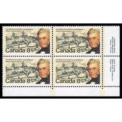 canada stamp 655 merritt and welland canal 8 1974 PB LR