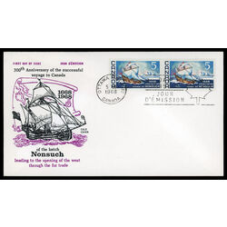 canada stamp 482 nonsuch 5 1968 FDC PC 017