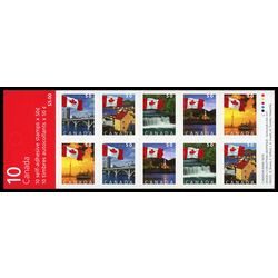 canada stamp bk booklets bk302 flags 2004 B