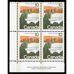 canada stamp 594v forest 10 1974 PB LL