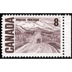 canada stamp 461iii alaska highway by a y jackson 8 1967