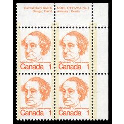 canada stamp 586 sir john a macdonald 1 1973 PB UR
