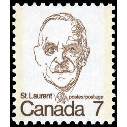 canada stamp 592iii louis st laurent 7 1977