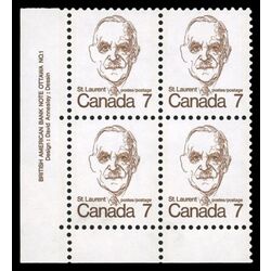 canada stamp 592 louis st laurent 7 1974 PB LL %231