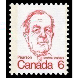canada stamp 591v lester b pearson 6 1973