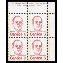 canada stamp 591ii lester b pearson 6 1973 PB UR %232