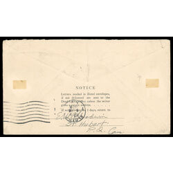canada air mail stamp c1 commercial cover