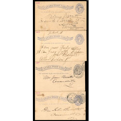 10 canada early post cards and covers