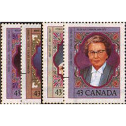canada stamp 1456 9 prominent canadian women 1993