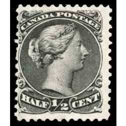 canada stamp 21 queen victoria 1868 M F 043