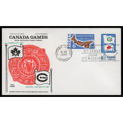 canada stamp 499 map of prince edward island 6 1969 FDC PC 027