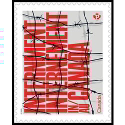 canada stamp 3501 internment 2025