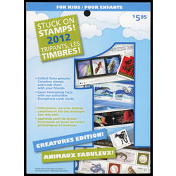canada 2012 quarterly pack stuck on stamps 1