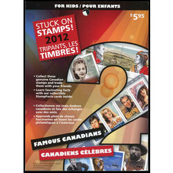 canada 2012 quarterly pack stuck on stamps 2