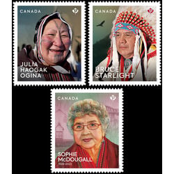 canada stamp 3498i 500i indigenous leaders 2025
