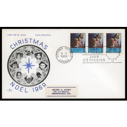 canada stamp 502 children praying 5 1969 FDC PC 014
