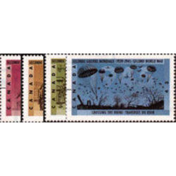 canada stamp 1541 4 second world war 1945 1995