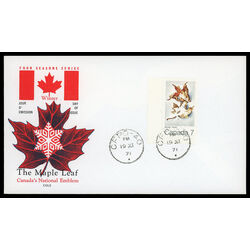 canada stamp 538 winter 7 1971 FDC PC 008